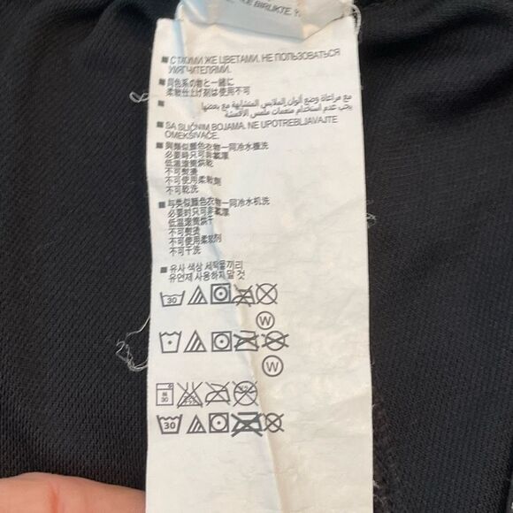 Under Armour Heat Gear UA Play Up 5" Running Shorts Black White Nylon Athletic M - Picture 4 of 4